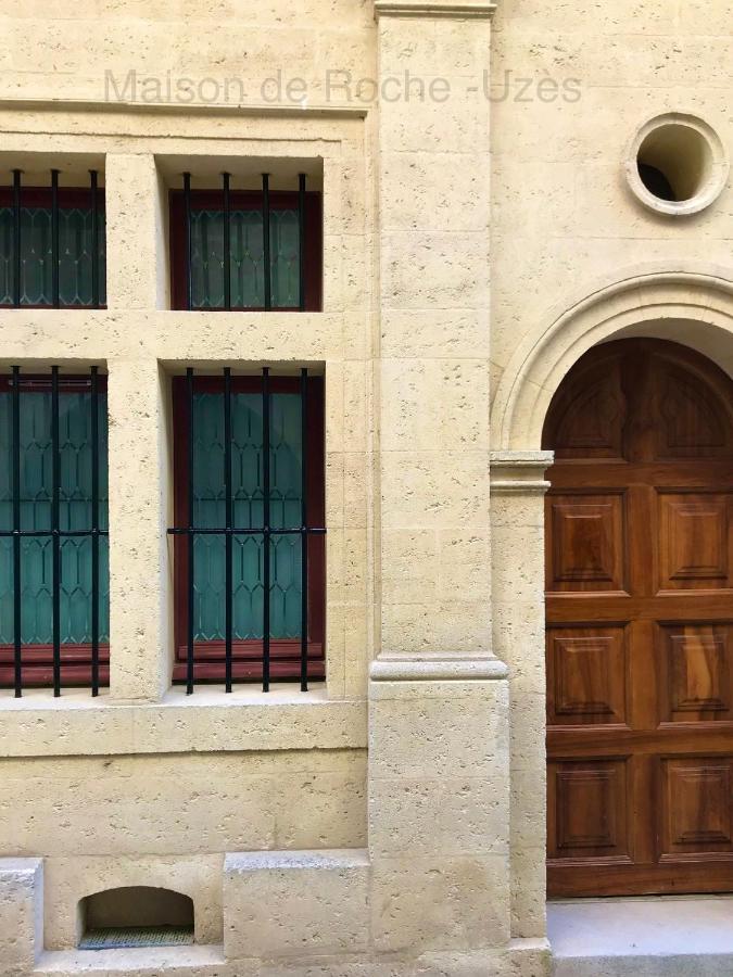Maison De Roche-Uzes Centre Historique L' Ucetia Luaran gambar